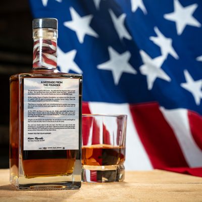 A message from the founder — back label